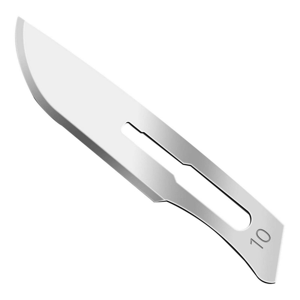 Carbon Steel Surgical Blade #10, 100/Box