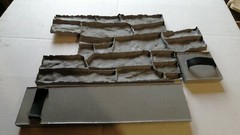 Set of Polyurethane Mat Stamps GRANITE CHIP | Stone Concrete Cement Texture