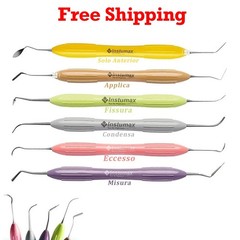 Dental Composite Resin Filling Spatulas Aesthetic Restoration Instruments set 6