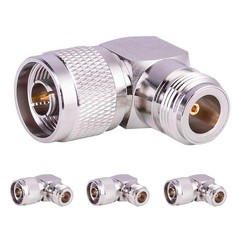 Efficient N Type Right Angle Connectors – 4 Pack for Enhanced Signal Integrity