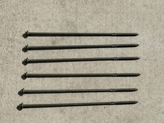 10″ Structural Timber Screws – Countersunk (Hex Head) – Sandbaggy