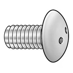 Tamper-Pruf Screws 6002740 3/8″-16 X 3 In Spanner Truss Tamper Resistant Screw,