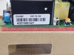 CUI VOF-70-15 V-Finity Open Frame AC/DC Converter Power Supply Module 15V DC