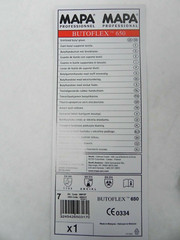 MAPA 650 BUTOFLEX Chemical Resistant Waterproof Gloves, Size 7, Flexible (HR)