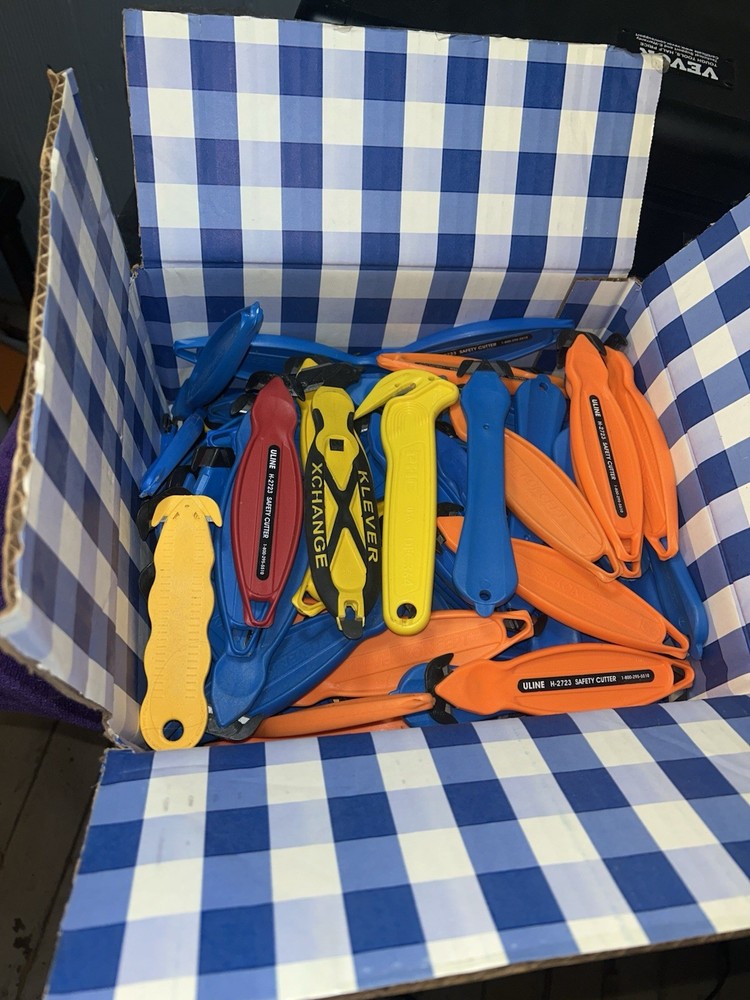 90 ULINE KLEVER Safety Cutter Lot, Klever koncept, Klever excel, Klever xchange