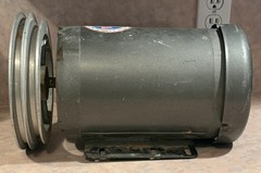 Baldor-M3555-Industrial Motor-56H-3450 RPM-208-230/460 V-3 Phase-AMPS (5.7-5.4)