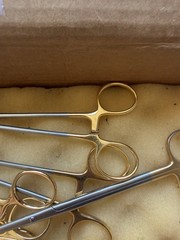 Aesculap L ( LOT OF 5 ) 180mm Needle Holder FINE GRIP 7″ FOR SURGICAL
