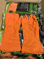 Showa 707HVO Chemical Resistant Nitrile Rubber 9mil Cleaning Gloves S,M,L,XL NEW