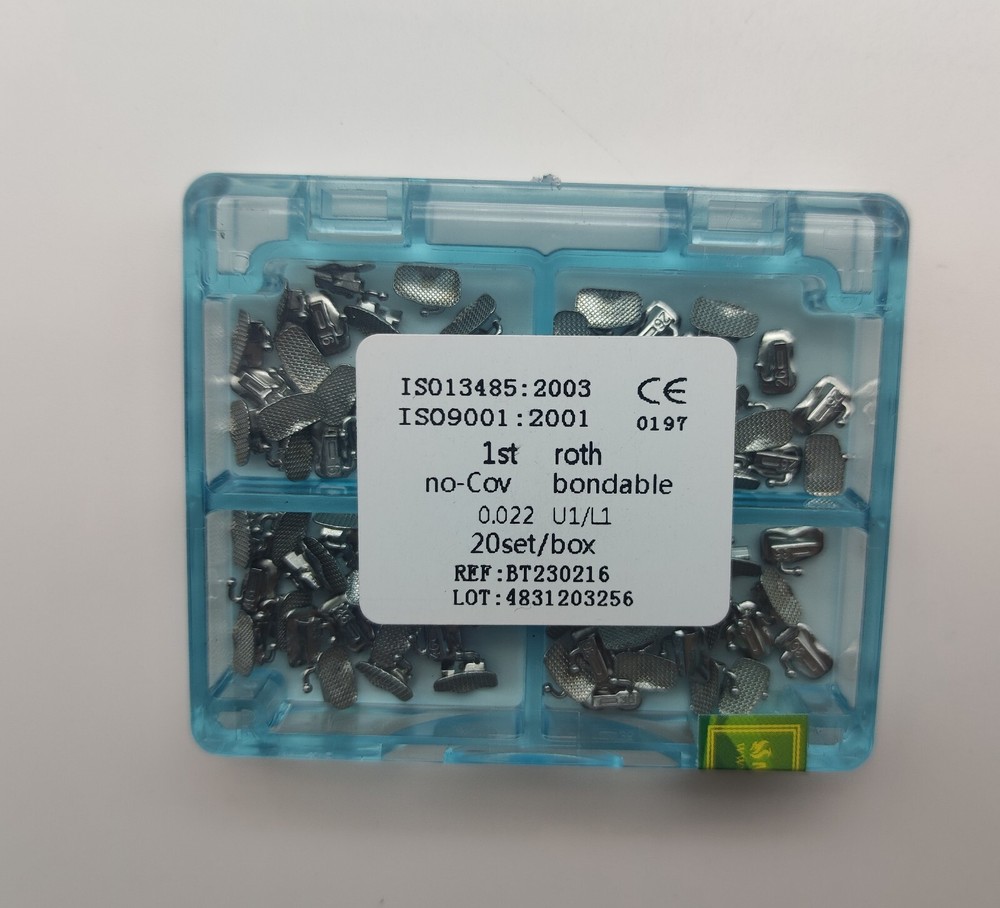 20Sets/Box Dental Buccal Tubes Non-cov Mesh Base 1st 2bd Molar 022 Roth/MBT Mesh