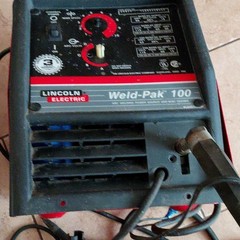 Lincoln Electric Weld-Pak 100 MIG Welder Steel 110V Semi-Automatic Feed