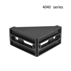 40 PACK Inside Corner Aluminum Brackets 4040 Series Aluminum Extrusion Profile