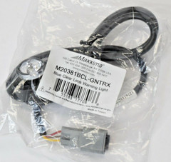 Genie 1278111GT Maxxima M20381BCL 1.7″ Blue Clear Lens Warning Light 12-24v DC