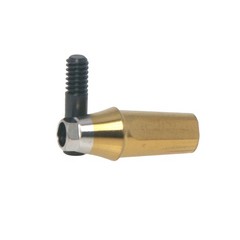 Straight Transfer Abutment for Hiossen/Osstem TS GH1.0-6.0mm Ø4.5-6.0mm Titanium