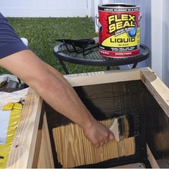 Flex Seal Liquid – Liquid Rubber Sealant Coating – Jumbo – Black – Size: 32 oz