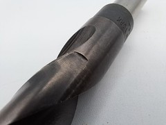 Vintage Unbranded 47/64 Drill Bit, HSS, .538 Shank, 4 1/2″ Length, New York, USA