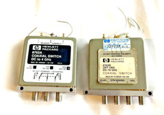 HP 8762A and HP 8763B DC-18 GHz Microwave Coaxial Switch RF SMA