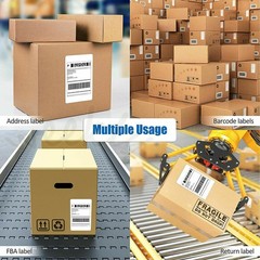 40 Roll Dymo 4XL LabelWriter Direct Thermal Shipping Labels 1744907 4×6 220/Roll