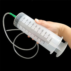 Large Capacity Oil Syringe Suction Pump Fluid Extractor with Scale Reusable