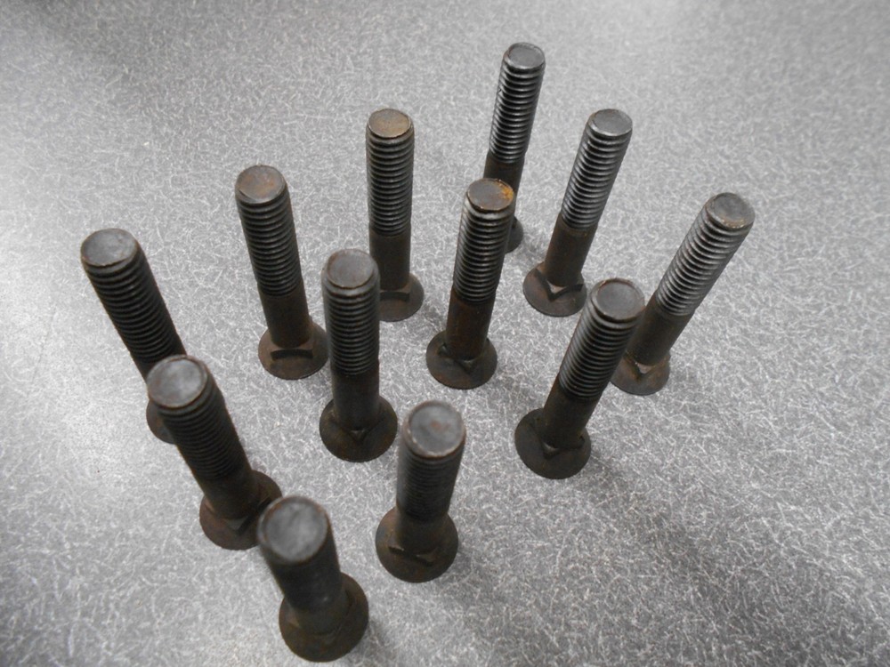 Plow Bolt 7/16″ x 2-1/2″. (LOT OF 12) Grade 5 Plow Bolts. New Old Stock!