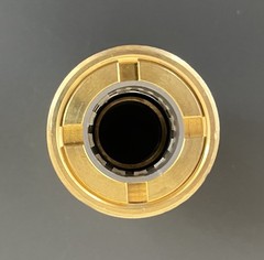 SB1 3/4” Quick Connect HVAC Brass Coupler Fitting 3/4” RS1 Coupling Slip X Slip