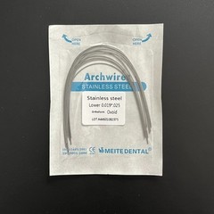 10Pcs Dental Orthodontic Arch Wire Stainles Steel Rectangular Ovoid/Nature Form