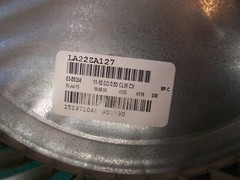 Carrier OEM blower wheel LA22ZA118 LA22RA103 11-10 DD 0.50 CW CV Squirrel cage