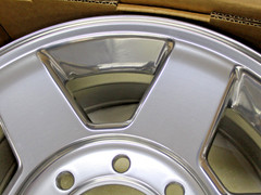 2010-2013 Dodge Ram 2500 3500 2383 Wheel 17 x 8 6 Spoke Rim Polished 1QR35TRMAA