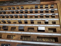 81 PCS GRADE B 20 C GAGE GAUGE BLOCK SET WOODEN BOX Incomplete 01042