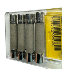 (Pack of 4) Bussmann ABC-2 Fuse, 2A, 448H, IR 100A 250VAC, IR 10kA 125VAC, Z18