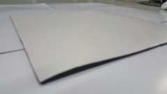 Rib Self-Adhesive Rubber Safety Mat 12 in. x 12 in.