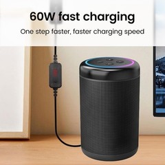 Type-C to DC Power Cable Adjustable Voltage 5V-20V Digital Display Router