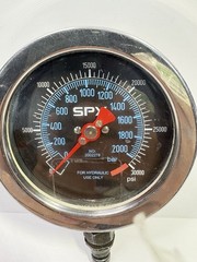 SPX Bolting Systems 2002278 Calibratable Hydraulic 4” Pressure Gauge 30,000 PSI