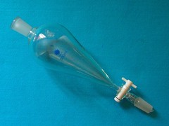 500ml Borosilicate Glass Separatory Funnel with PTFE Stopcock