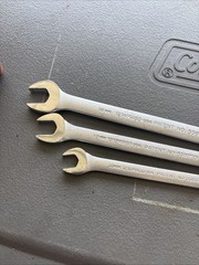 Proto 12010MASD, 1212MASD and 1214MASD Anti-slip Combination Wrench Lot Metric