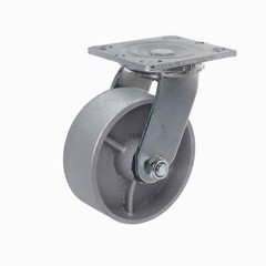 5″x2″Heavy Duty Caster Steel Cast Iron Wheel,Caster,Capacity1000-4000LB