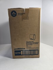 Motion Activated Paper Towel Dispenser Hardwound Black Plastic enMotion 59798