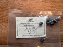 Electrolytic Capacitors (radial) – Various values and voltages