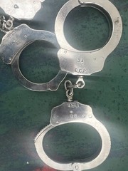 PEERLESS HANDCUFF Co. Springfield MA. 2 Pair of cuffs