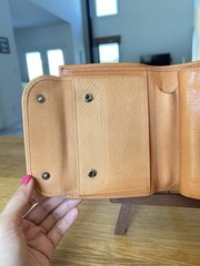 Gillio Firenze Pocket Mia Cara Undyed Epoca Leather with Amica Misprint