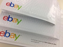 eBay Branded Shipping Supplies Kit Lot Boxes Padded Envelopes Tape Tissue 44 Ct