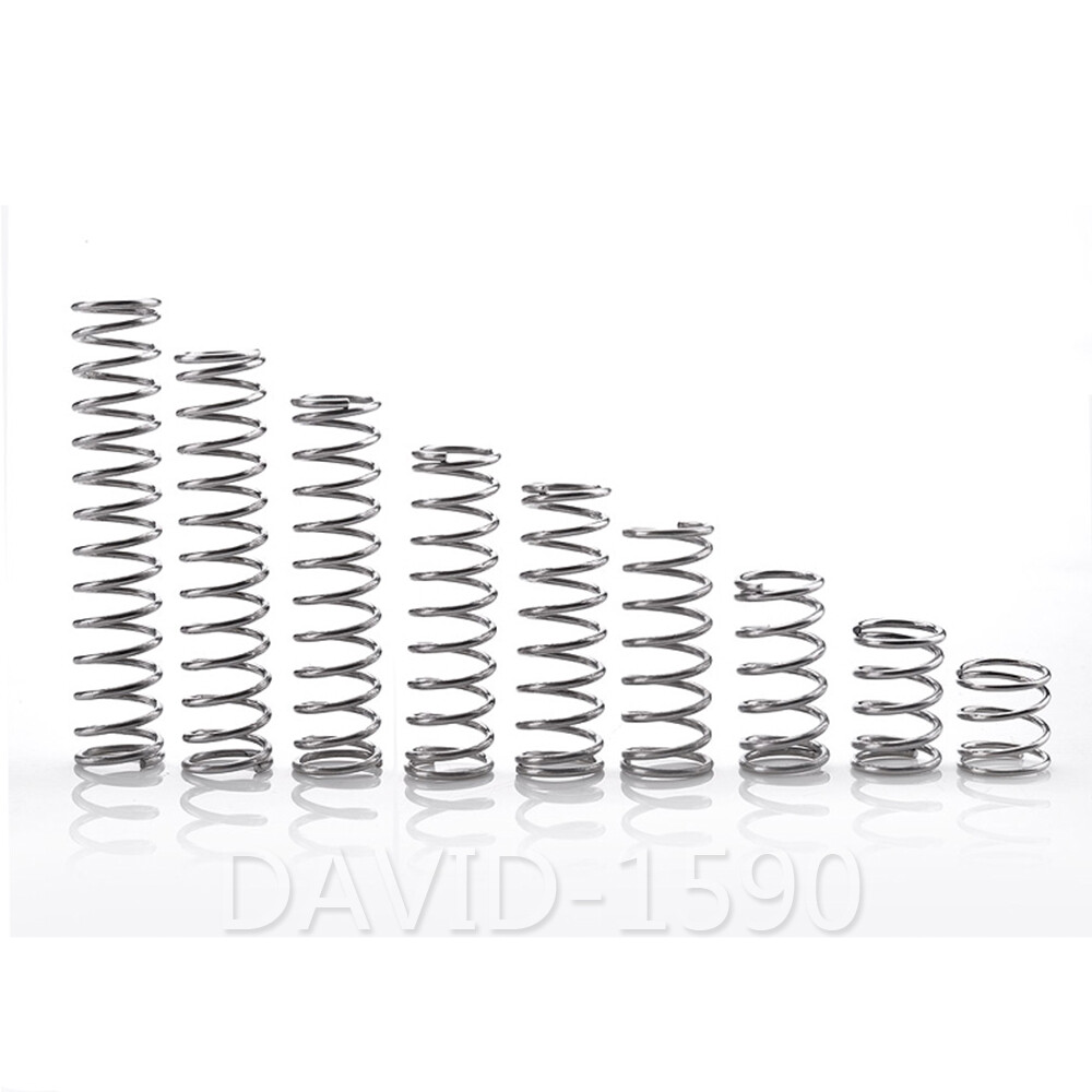 0.2mm Wire Dia. 1.5mm – 4mm Outside Dia. Compression Spring 304 Stainless Steel