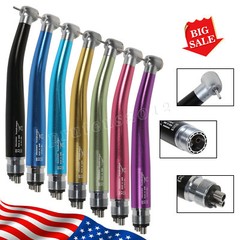 USA Dental High Speed Handpiece Single water spray Air Turbine 2/4Holes