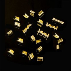 500 Pcs Open Barrel Crimp Terminals U Shape Copper Ring Terminals Crimp Wire Kit