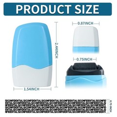 Pack 1 Identity Theft Protection Roller Stamp Guard ID Privacy Confidential Data