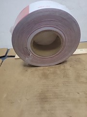 DOT-C2 Reflective Conspuicy Tape 2 inch x 160 FT Waterproof Red/White Adhesive