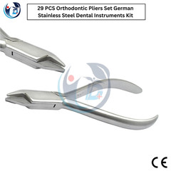 29 PCS Orthodontic Pliers Set German Stainless Steel Dental Instruments Kit