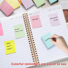 1.5×2 Inch Sticky Notes 36 Pads 2160 Sheets Pastel