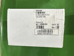 Emerson ASCO Solenoid EF8314H006, 1/4X3/64, 3way Brass, 10.1/F AC, 120/60 110/50