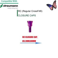 US Healing Abutment Closure Cover Screw Cap N/RC fit Straumann Bone Level BL BLT