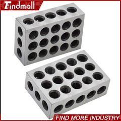 4 Matched Pair Ultra Precision 1-2-3 Blocks 23 Holes .0001″ Machinist 123 Jig